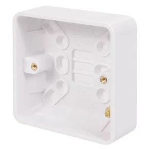 electrical back box screwfix|Screwfix 25mm back box.